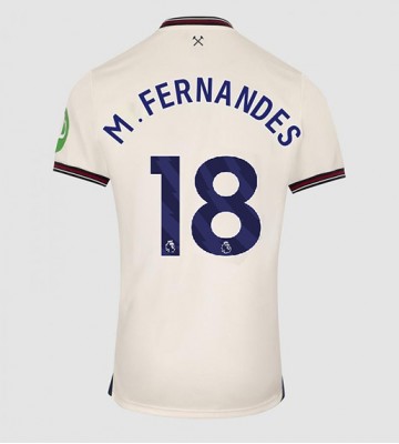 West Ham United Mateus Fernandes #18 Bortatröja 2025-26 Kortärmad
